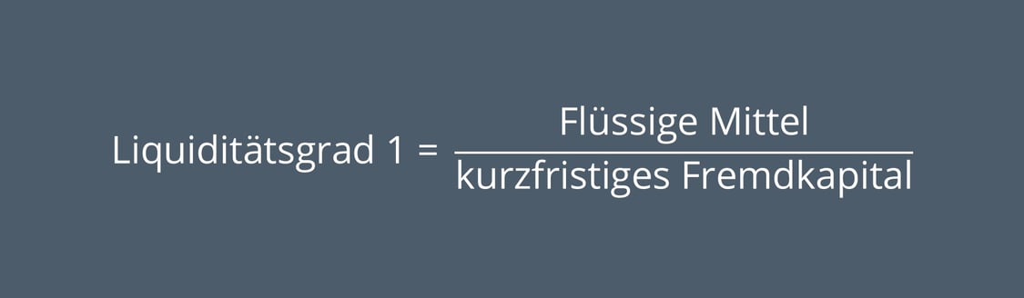 Liquiditätsgrad 1, 2, 3 | mit Excel-Vorlage